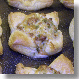 die fertigen Pasteten