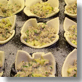 Pasteten vor dem backen